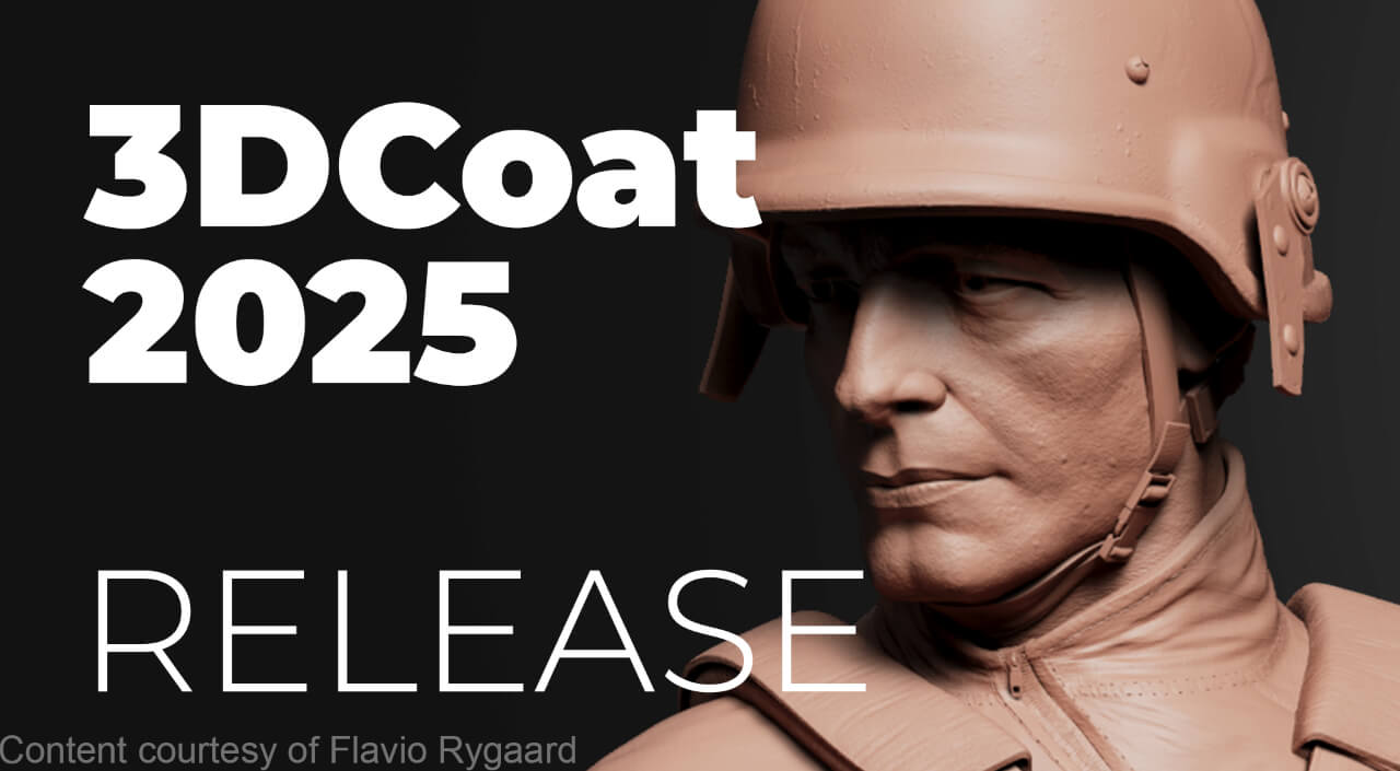 Photo - 3DCoat 2025.08 megjelent - 3DCoat